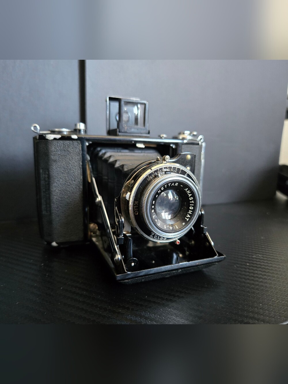 Zeiss Ikon Nettar 515/16 B2 6x9 Folding Camera w/ Novar 7.5cm UNTESTED